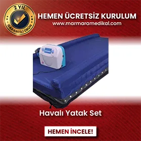 A4 KİRALIK MARCARE SERİSİ MARMARA YOĞUN BAKIM HAVALI YATAK SİSTEMİ