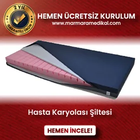 MARMARA CNC ÖZEL KESİM HASTA KARYOLASI ŞİLTESİ 11 CM