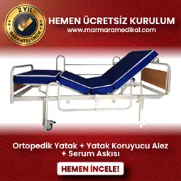 Çift Motorlu Ekonomik Hasta Karyolası